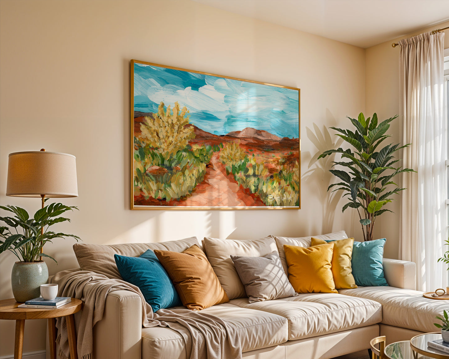 "Painted Earth" Art Print