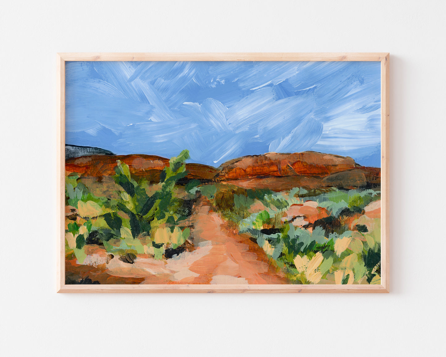 "Desert Path" Art Print