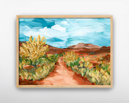 "Painted Earth" Art Print