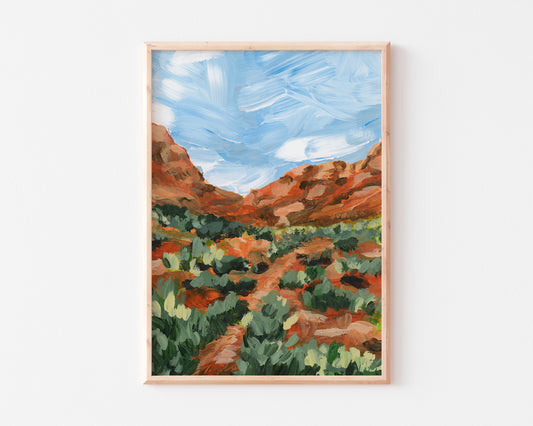 "Sage Brush" Art Print