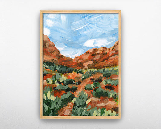 "Sage Brush" Art Print