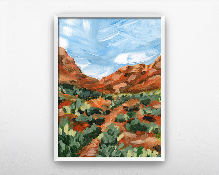 "Sage Brush" Art Print