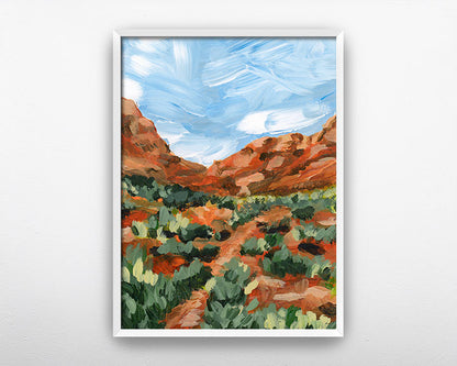 "Sage Brush" Art Print
